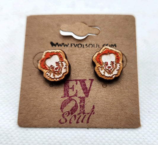 Pennywise Stud / Post Earrings