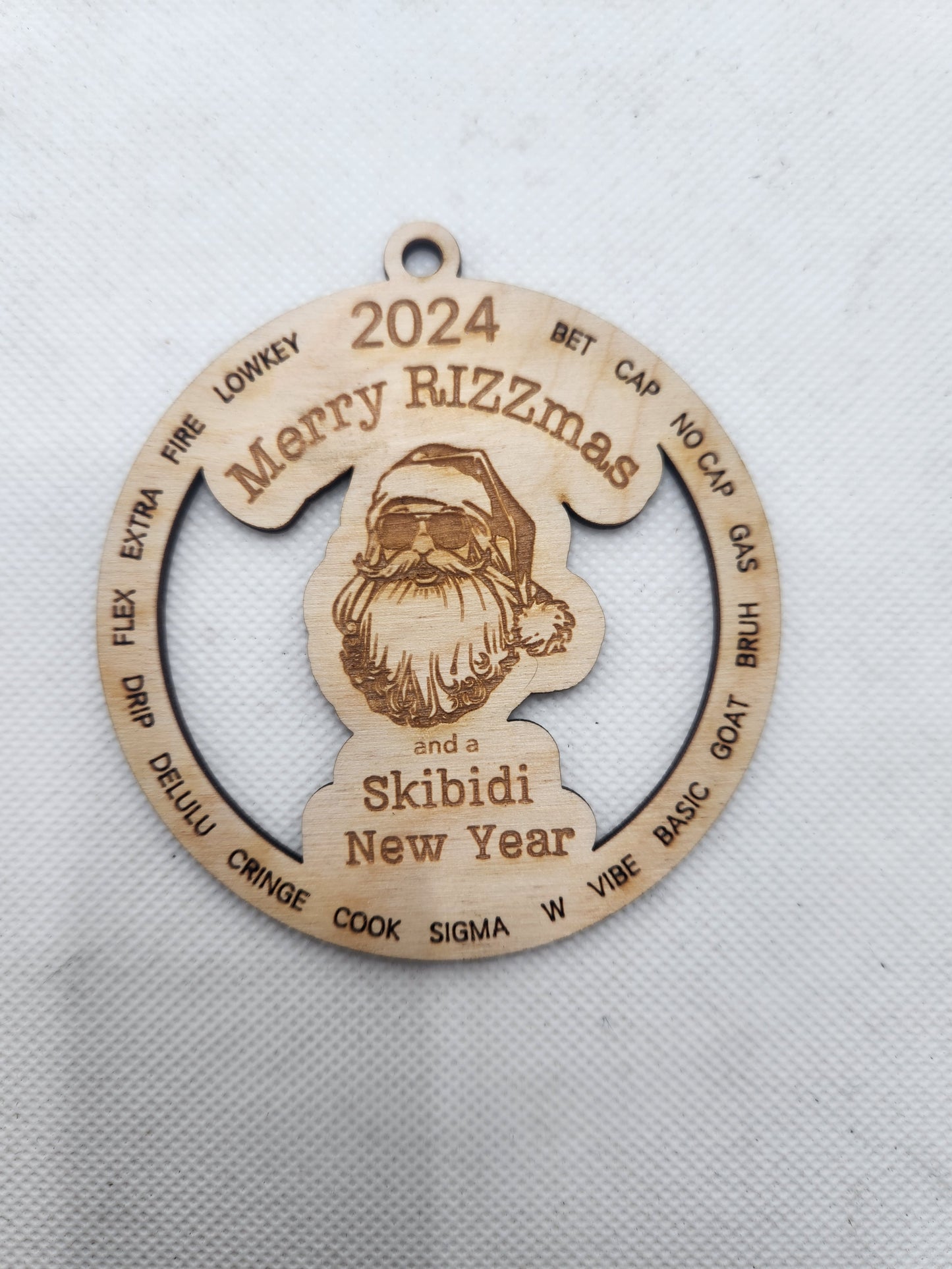 Merry RIZZmas 2024 Ornament