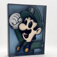 3-D Layered Luigi Wooden Art