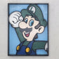 3-D Layered Luigi Wooden Art