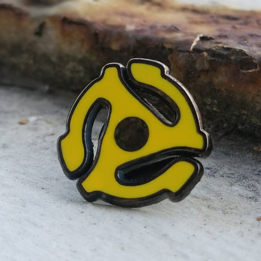 45 Adaptor Hard Enamel Pin