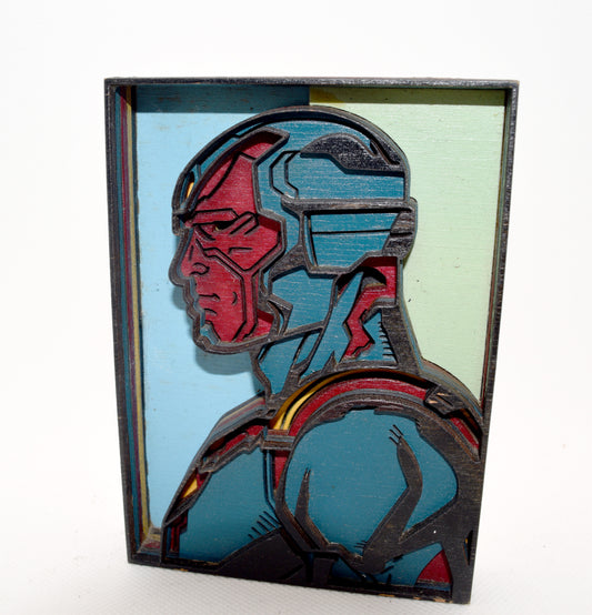 3-D Layered Vision Wooden Art