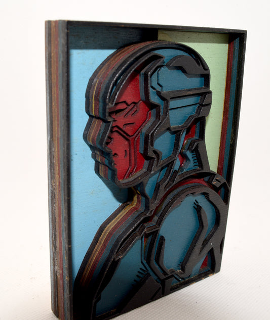 3-D Layered Vision Wooden Art