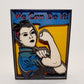3-D Layered Rosie the Riveter Wooden Art
