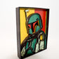 3-D Layered Boba Fett Wooden Art