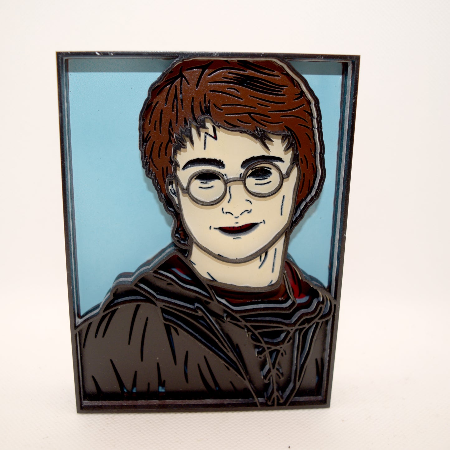 3-D Layered Harry Potter Wooden Art