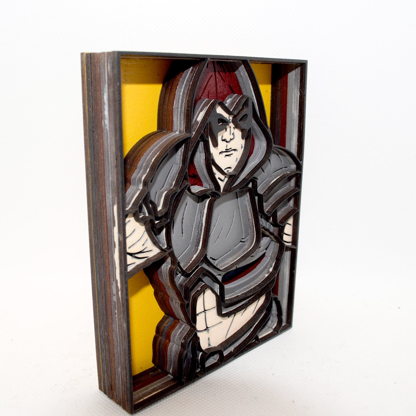 3-D Layered Zartan (GI JOE) Wooden Art