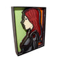 3-D Layered Black Widow Wooden Art