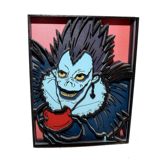 3-D Layered Ryuk Wooden Art