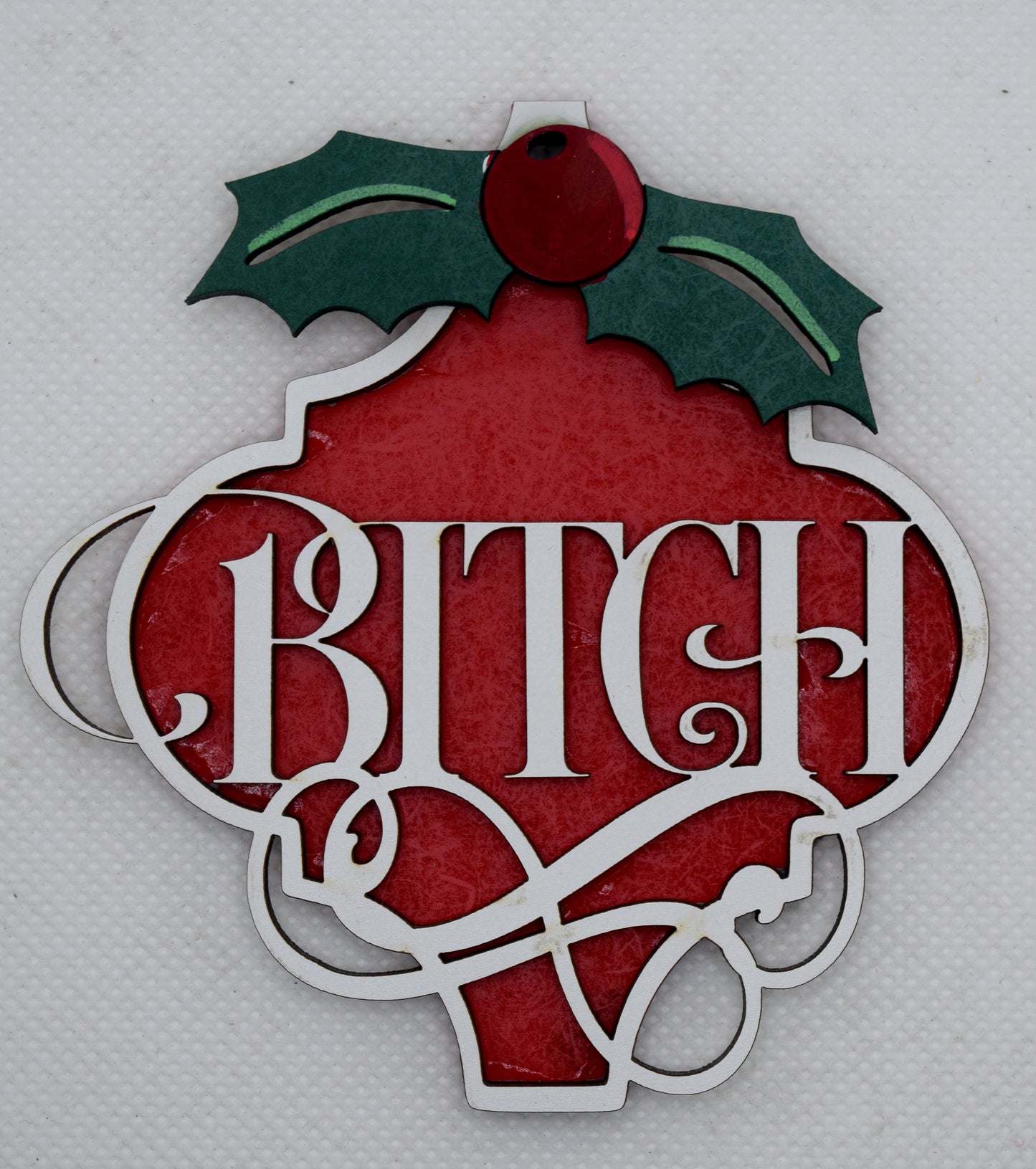 Bitch Fancy Arabesque Ornament