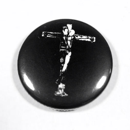 Crucified punk / Skin 1 inch button