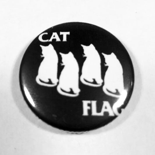 Cat Flag 1 Inch Button