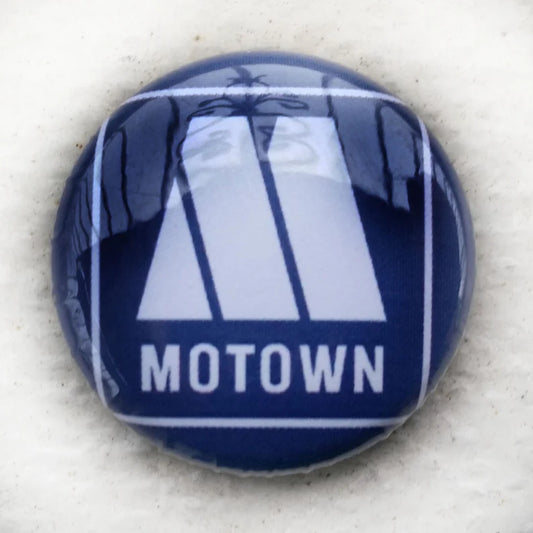 Motown Records Logo 1 inch button