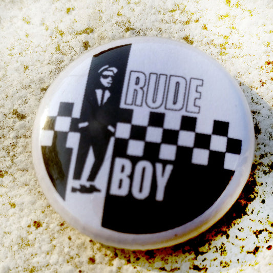 Walt Jabsco Rude Boy 1 inch button