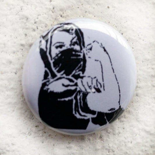 Rosie the Rioter 1 inch Button