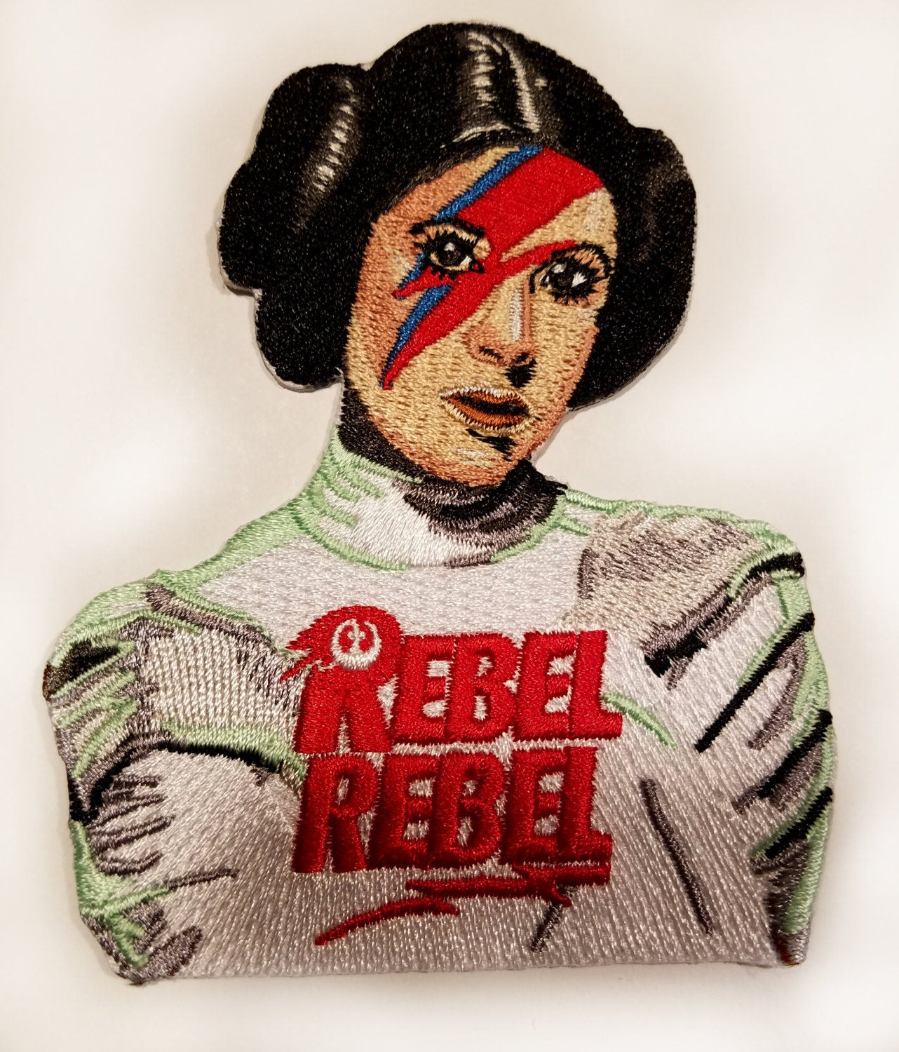 Rebel Rebel Princess Embroidered Patch