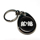 AC/AB ACDC logo Keychain