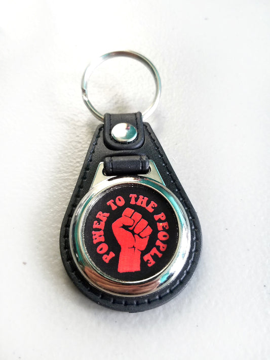 Power to the People Keychain