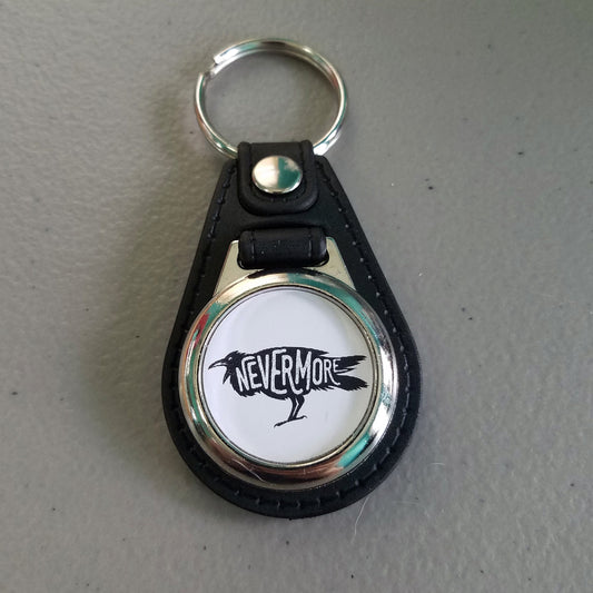 Nevermore Keychain