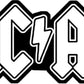 ACAB / ACDC Logo Vinyl Sticker