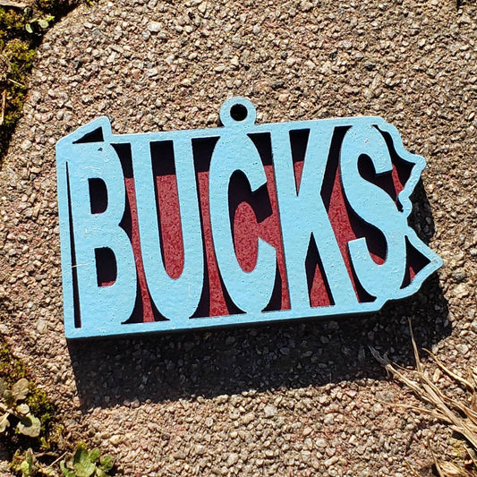 Bucks County PA Christmas Ornament