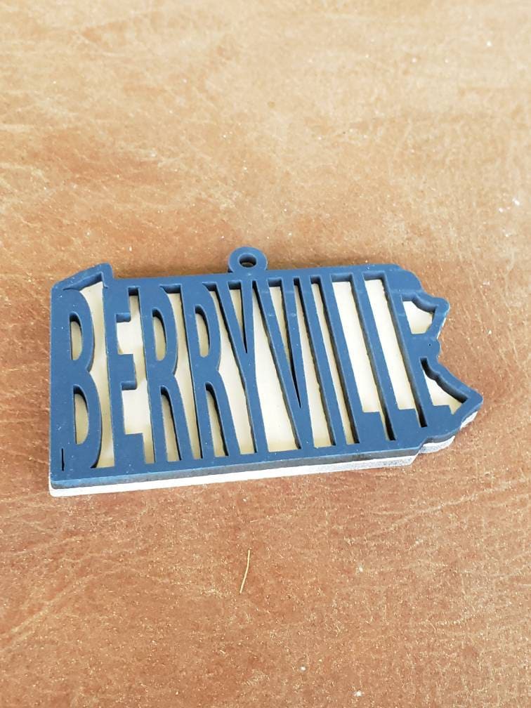 Berryville PA Christmas Ornament