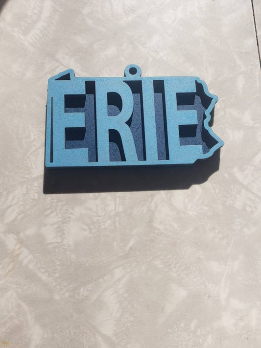 Erie PA Christmas Ornament