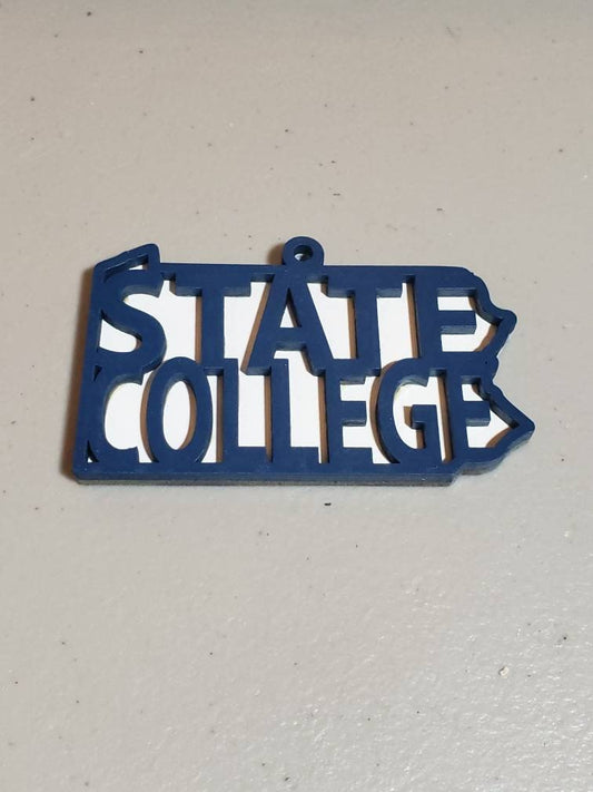 State College PA Christmas Ornament