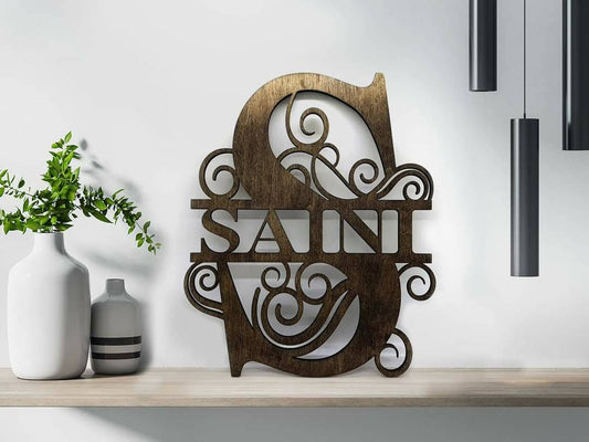 Personlized Monogram Wall Hanging