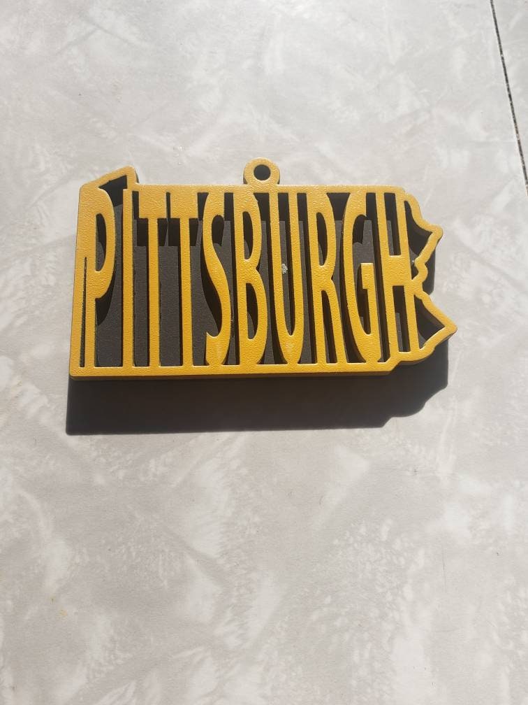Pittsburgh PA Christmas Ornament