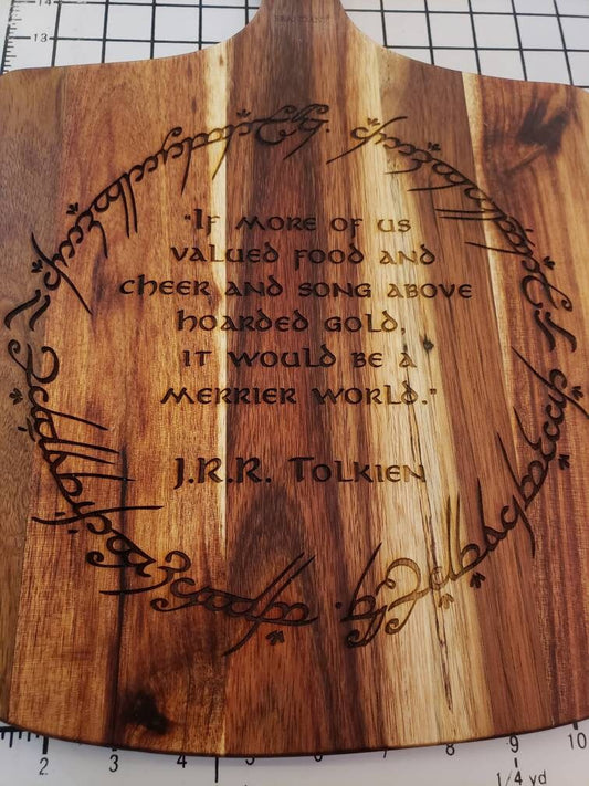 Lord Of The Rings Cutting Board