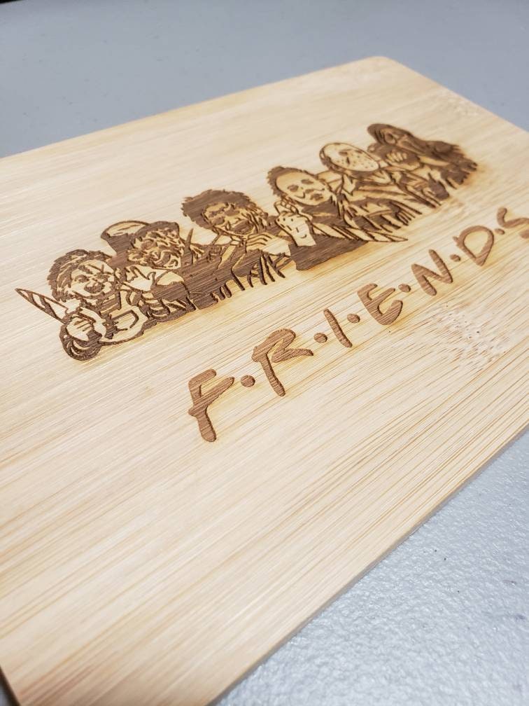 Horror Friends Small Cutting Board