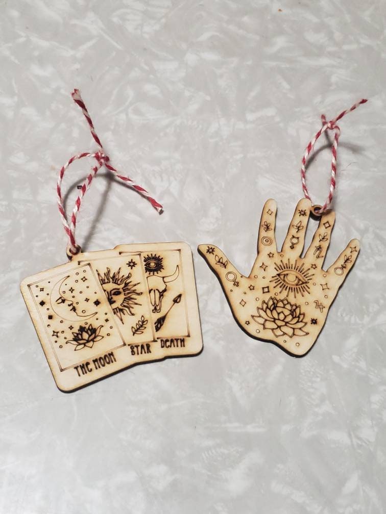 Witchy Vibes Fortune Teller  Ornaments
