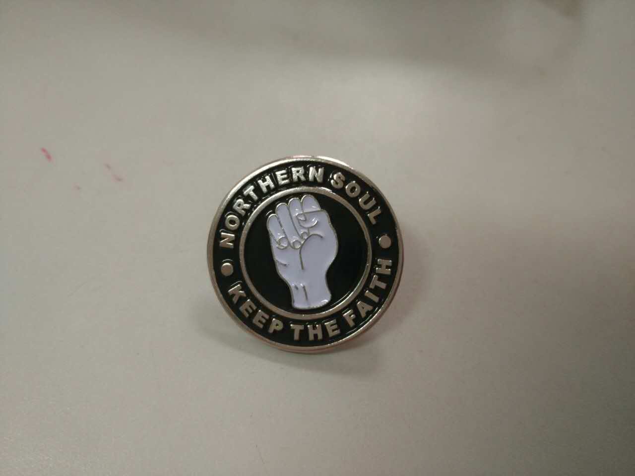 Northern Soul - Keep the Faith Enamel Pin